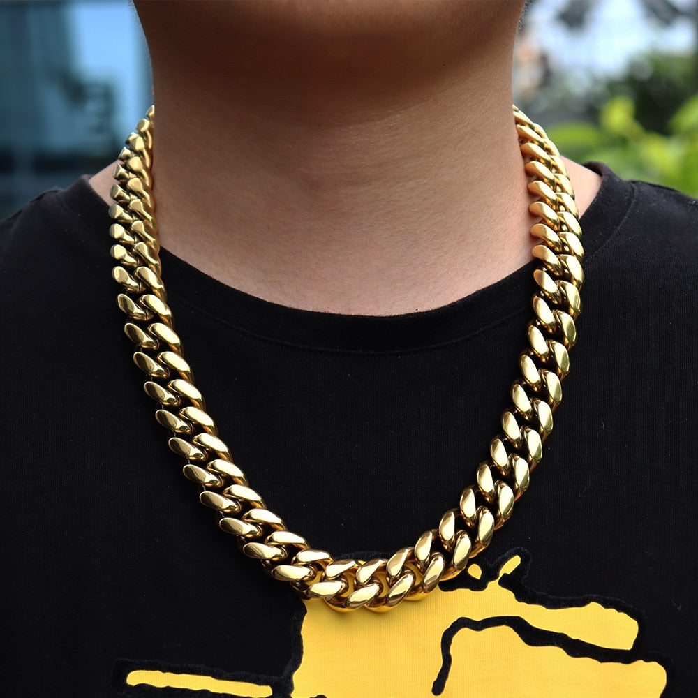 Stainless Steel Cuban Link Chain - 6mm