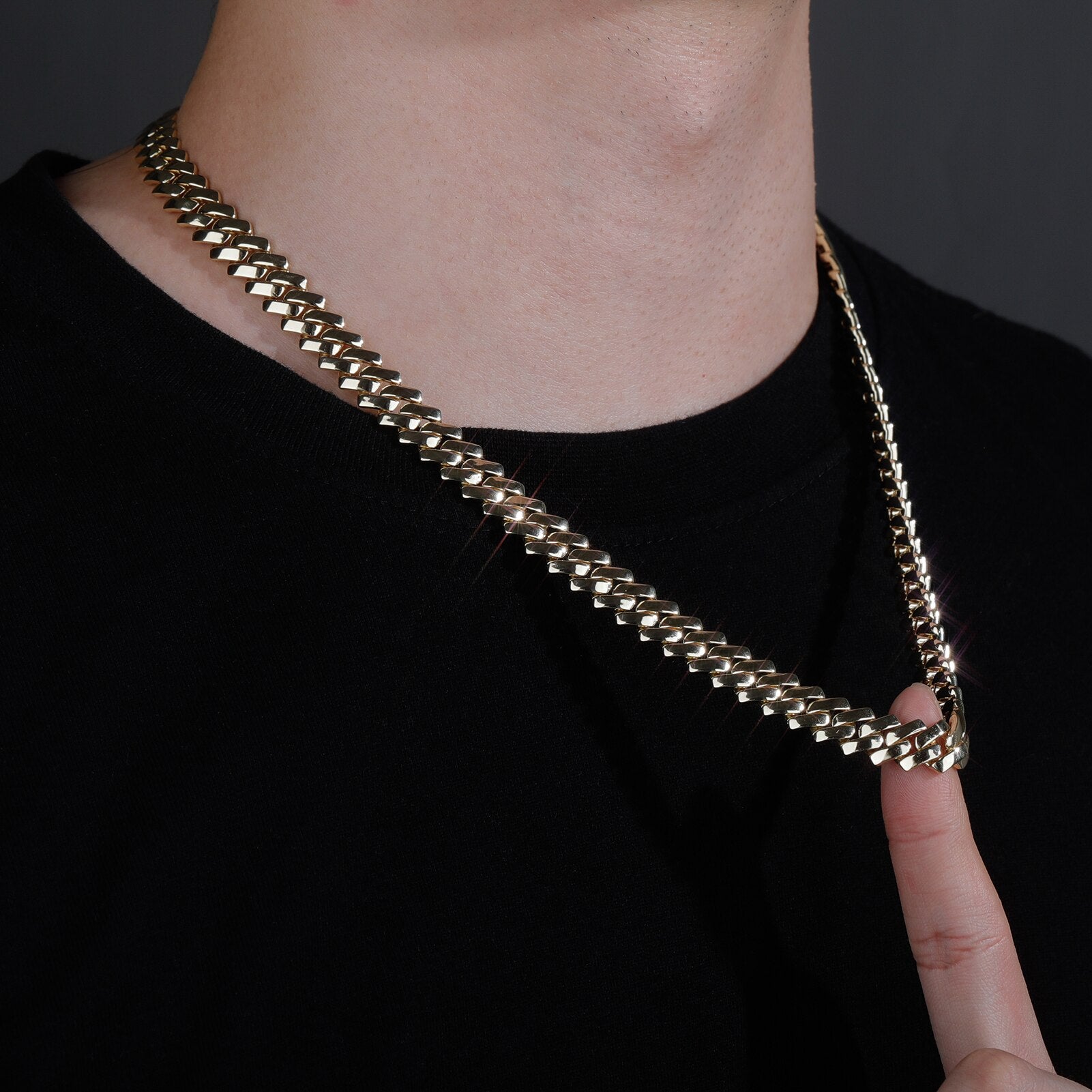 High Q Cuban Link Chain - 12mm - Boss Uno
