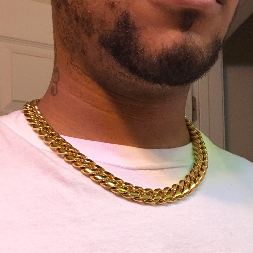 Stainless Steel Cuban Link Chain - 6mm