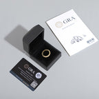 Moissanite Sterling Silver Rings - 4mm - Boss Uno