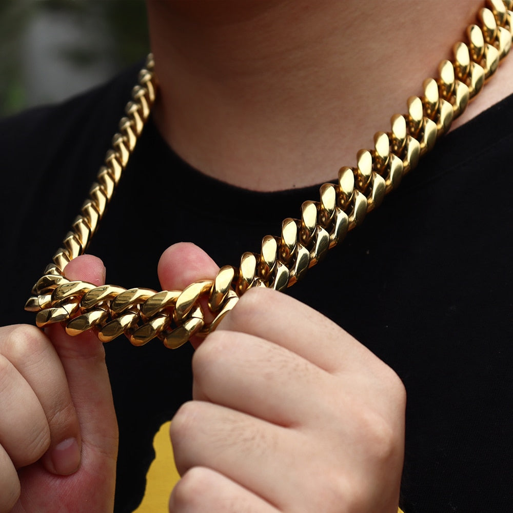 Stainless Steel Cuban Link Chain - 6mm