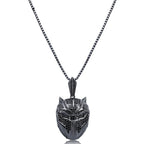 Iced Out CZ Masquerade Mask Pendant - Boss Uno