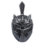 Iced Out CZ Masquerade Mask Pendant - Boss Uno