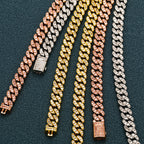 Sterling Silver Moissanite Cuban Link Chain - 6mm - Boss Uno