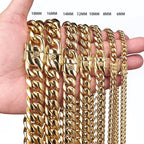 Stainless Steel Cuban Link Chain - 6mm