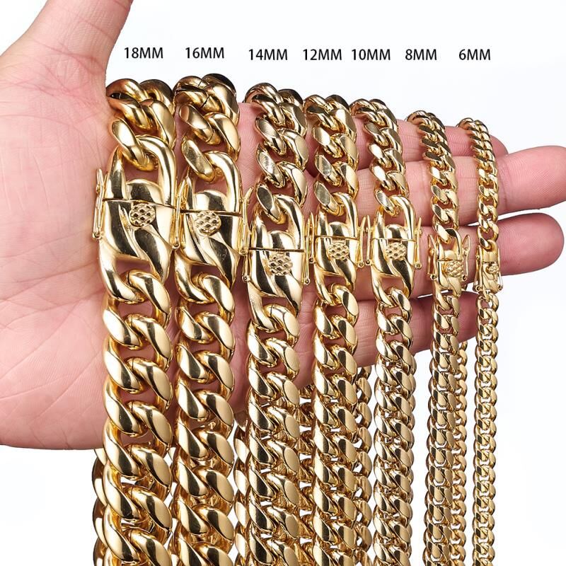 Stainless Steel Cuban Link Chain - 6mm