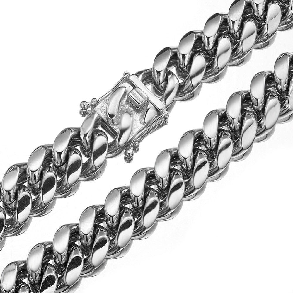 Stainless Steel Cuban Link Chain - 6mm