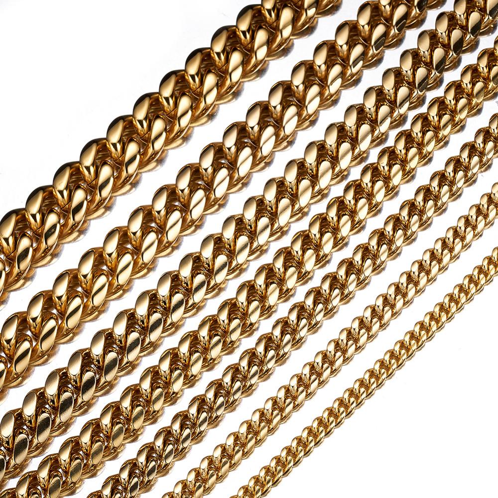 Stainless Steel Cuban Link Chain - 6mm