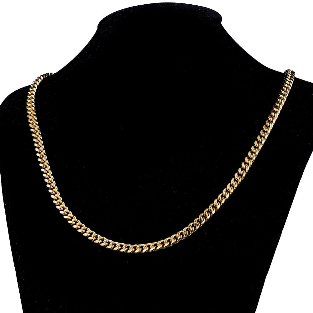 Stainless Steel Cuban Link Chain - 6mm