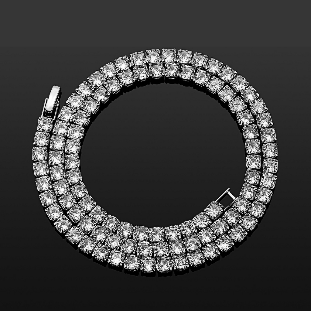 Iced Out CZ Tennis Chain - 4MM - Boss Uno